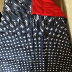 Blue weighted blanket